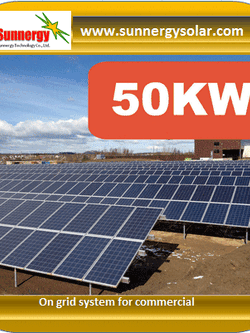 50KW on grid solar system ลดค่าไฟ