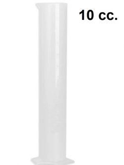 กระบอกตวงพลาสติก ขนาด 10 ml