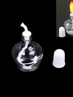 ตะเกียงแก้วแอลกอฮอล์ ขนาด 100 ml.