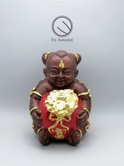 กุมารทองฟู หลวงพ่อสมชาย วัดด่านเกวียน โลหะ