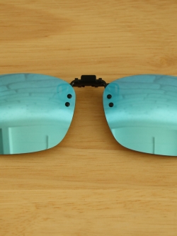 คลิปออนกันแดด Clipsster รุ่น Recster O Signature Edition เลนส์สีปรอทฟ้า