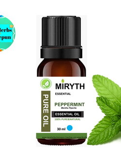 น้ำมันหอมระเหยเปปเปอร์มิ้นต์แท้ 100%, Peppermint Pure Essential Oil