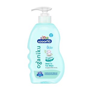 KODOMO Head to Toe Wash แชมพูสบู่เหลว โคโดโม โอกานิคุ Oganiku Organic Olive Oil 800 มล.