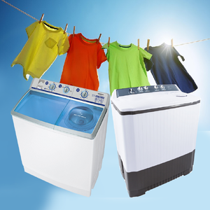 เครื่องซักผ้าสองถังกึ่งอัตโนมัติ