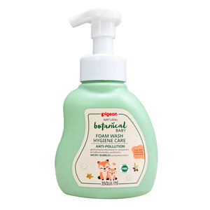 Pigeon พีเจ้น สบู่โฟมอาบน้ำทารก เนเชอรัล โบทานิคอล ไฮยีน แคร์