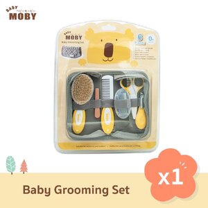 Baby Moby ชุดอุปกรณ์ตัดเล็บและหวี (Baby Grooming Set)