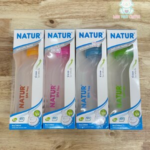 NATUR ขวดนมทรงสุขภาพ 8oz