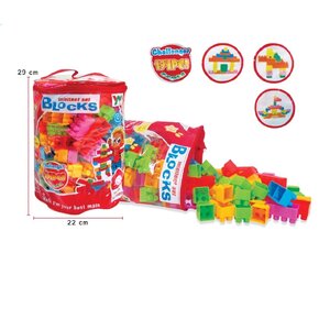 เลโก้ ต่อต่อ 194 ชิ้น(ถุงหูหิ้วสีแดง)