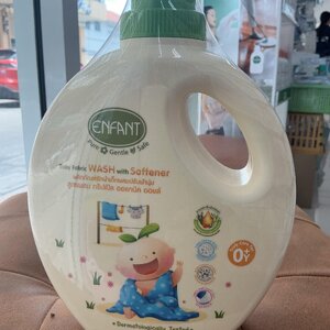 ผลิตภัณฑ์ซักผ้าเด็กผสมปรับผ้านุ่ม สูตรผสม ทริปเปิล ออแกนิค ออยล์ 1000 ml