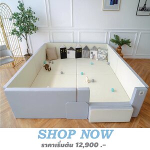 [Pre Order] Geko คอกกั้นสำหรับเด็ก ปลอดสาร ปรับเปลี่ยนรูปทรงได้ แอดไลน์ @babyfirstcenter แจ้งสีคอกหลังสั่งซื้อ