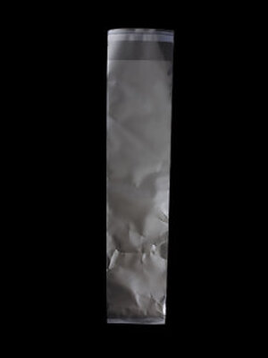 ถุงพลาสติกใส OPP(ถุงแก้ว) ฝากาว ขนาด 8.2x42 ซม. (ส่วนใช้งาน 8x37.2 ซม.) หนา 0.035 มม.