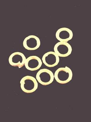 ห่วงวงแหวน Jump Ring สีทองขนาด 3x0.66mm 4000 อัน