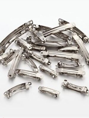 กิ๊บติดผม เหล็กสีเงินแพลตตินั่ม คละขนาด 30-78mm จำนวน 1000 ชิ้น พรีออเดอร์