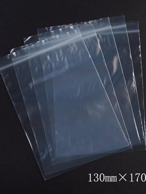 ถุงพลาสติกซิปล็อค ขนาดประมาณ 12.9x19.2 ซม.(ส่วนใช้งาน 12.8x17.4 ซม.) หนา 0.055แพ็ค 100 ใบ
