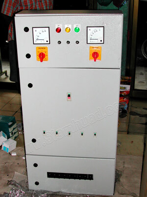 ตู้ MDB เมนเบรกเกอร์ขนาด100A ควบคุมกระแสไฟ ประหยัดพลังงาน (อุปกรณ์ไฟฟ้า MAIN DISTRIBUTION BOARD (KJL), PANEL METER (T&B), Control Switch (TELEMECANIQUE) (Schneider Electric), Fuse (TEND) (T&B), Current Transformer, SELECTOR SWITCHES)