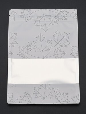 10 ใบ ถุงซิปล็อค อลูมิเนียมฟอยด์ ใส่อาหารได้ ขนาด 23x16x0.2cm, Inner Measure: 14.5cm, Window: 16x6cm, Unilateral Thickne