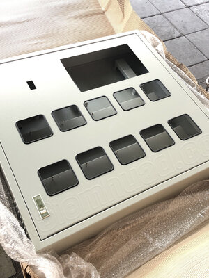 ตู้ไฟ สั่งทำ ตู้มิเตอร์ 2สาย 10ช่อง + ตู้คอนซูมเมอร์ยูนิต Schneider Electric