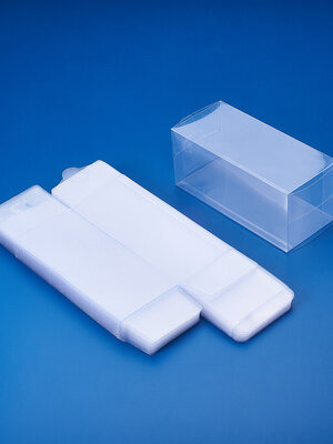 กล่องพลาสติก PVC ใส สำหรับใส่ของขวัญ เช่น ดอกไม้ ตุ๊กตา ขนาด 16x7 ซม. 1 ชิ้น