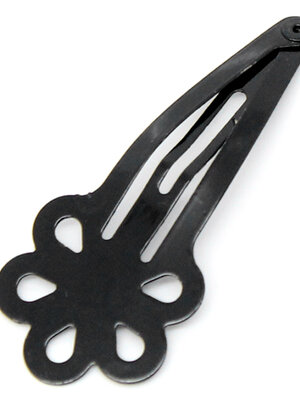 กิ๊บติดผม โลหะสีดำ ขนาด 44x19 มม. แพ็ค 50 ชิ้น