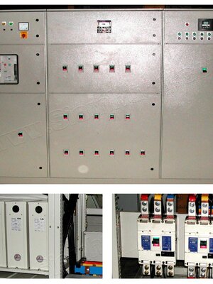 ตู้ MDB เมนเบรกเกอร์ขนาด 2000A ควบคุมออโตเมติกต่างๆ (อุปกรณ์ไฟฟ้า CAPACITOR (ABB), CONTACTOR FOR CAPACITOR (ABB), POWER FACTOR CONTROLLER (ABB), Air circuit Breaker, Watt Hour Meter, CIRCUIT BREAKER (MITSUBISHI), PHASE PROTECTOR (WIP)...,