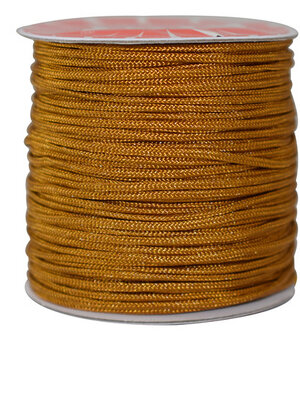 เชือกไนล่อน สำหรับทำเครื่องประดับ ขนาด 0.8 มม. ม้วนยาว 100 เมตร