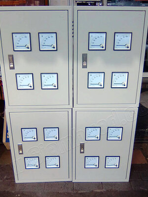 (ตู้รับประกอบ) ตู้คอนโทรล ตู้ไฟเดินสายสั่งประกอบ (ลูกค้านำไปใช้กับอุปกรณ์โซล่าเซล) (อุปกรณ์ไฟฟ้า WALL MOUNTING CABINET (KJL), PANEL METER, Miniature Circuit Breaker (ABB)