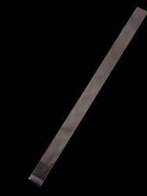 100 ใบ ถุงพลาสติกใส OPP(ถุงแก้ว) ฝากาว ขนาด 2.5x41 ซม.(ส่วนใช้งาน 2.5x37 ซม.) หนา 0.035