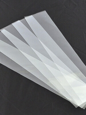 ถุงพลาสติกใสปากเปิด (ไม่มีกาว) ขนาด 6x30cm แพ็ค 100 ใบ