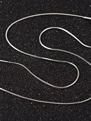 สร้อยคอกระดูกงูสแตนเลส 304 พร้อมก้ามปู ยาว 40 ซม. แพ็ค 30 เส้น พรีออเดอร์