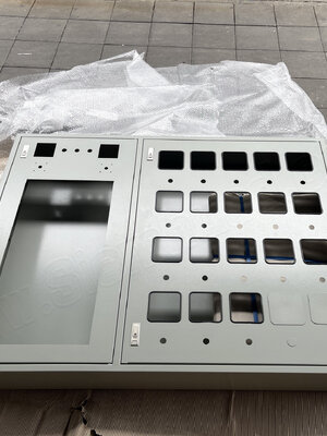 ตู้ฝาเทิน 3 ตอน + โหลดเซ็นเตอร์ และ มิเตอร์รวม 20ช่อง / MAIN DISTRIBUTION BOARD (KJL), LOAD CABINET (KJL), LOAD CENTER MAIN LUG MAIN BREAKER ขนาด 150x10x20cm