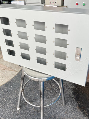 ตู้กันน้ำกันฝุ่น สั่งทำตามแบบ + ช่องไส้อุปกรณ์ปลั๊กสวิทช์ 16 ช่อง