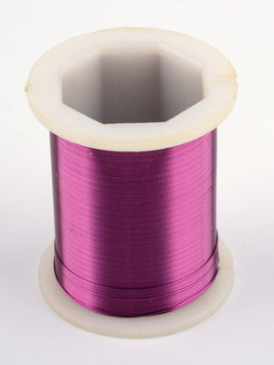 ลวดทองแดง สีม่วง ขนาด 0.4 มม. 1 ม้วนยาวประมาณ 30 เมตร x 5 ม้วน