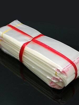 ถุงพลาสติกใส OPP(ถุงแก้ว) ฝากาว ขนาด 6x21 ซม. (ส่วนใช้งาน 6x18 ซม.) หนา 0.025 มม. จำนวน 2000 ใบ พรีออเดอร์