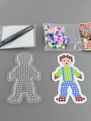 ชุด Do It Yourself อุปกรณ์ครบเซตสำหรับทำลูกปัดรีดร้อน Fuse Beads