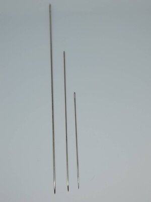 Doll Needles เข็มเย็บตุ๊กตา ออกแบบยาวพิเศษ 1 เซตมี 3 ไซส์ ยาว 17.4cm, 13cm, 8.9cm