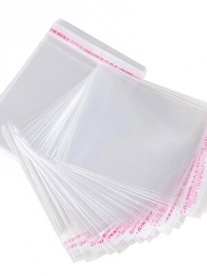 ถุงพลาสติกใส OPP ฝากาว OPP Self Seal Self Adhesive Bags Rectangle Transparent Clear