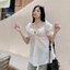Rosia Blouse 🧀 เสื้อคอเหลี่ยม แขนจั๊มพ์