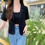 Summer mini blazer - เสื้อคลุมเบลเซอร์มินิ แขนสั้น