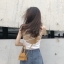 เสื้อสายเดี่ยวไขว้หลัง ฟองน้ำแบบถอดได้