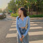 Fluffy cardigan เสื้อคาร์ดิแกนไหมพรมแขนยาว