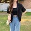 Summer mini blazer - เสื้อคลุมเบลเซอร์มินิ แขนสั้น