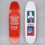 Tired Sad Faces Skateboard Deck Donny 9.25"