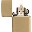 Zippo 204 Brushed Brass Solid Brass