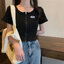 Slim zipper crop top ครอปซิปมินิ