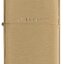 Zippo 204 Brushed Brass Solid Brass