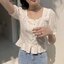 เสื้อครอปลูกไม้มินิ Linda crop