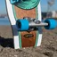 Santa Cruz x Carver Wave Dot Cut Back Surf Skate 9.75" x 29.95"