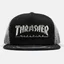 Thrasher Embroidered Mag Logo Trucker Hat Black/Grey