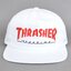 Thrasher Magazine Logo Two Tone Hat White/Red