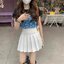 (Tennis skirt ) กระโปรงเทนนิส มีซับใน แบบใหม่